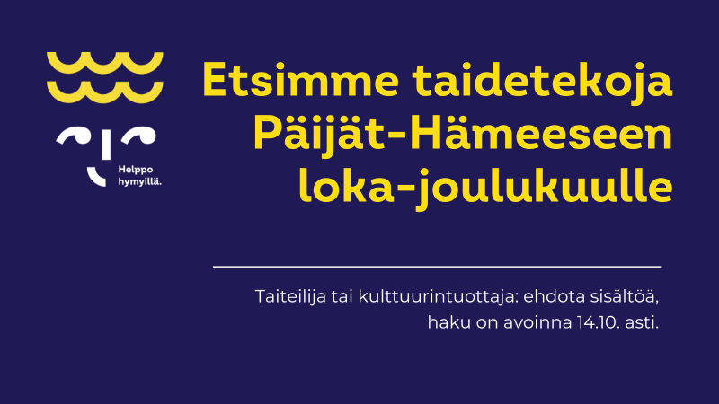 Taidetekohaku käynnissä