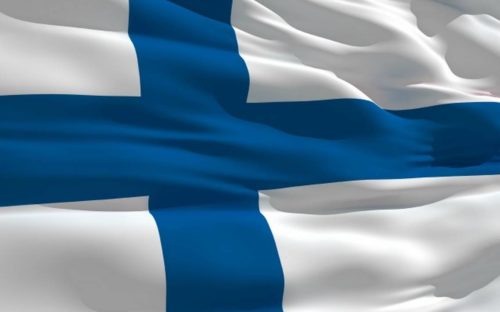 Kuva Suomen lipusta