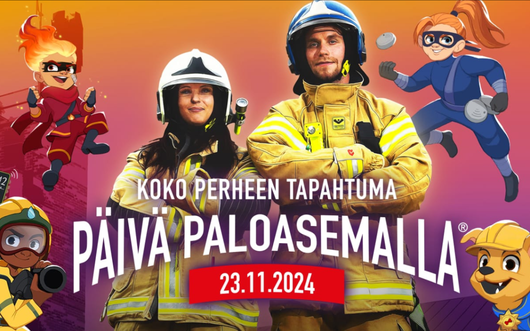 Päivä paloasemalla tapahtuman mainoskuva